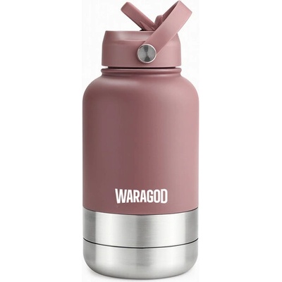 WARAGOD Термос Aura 3в1 1000ml, розова (WAR002010)