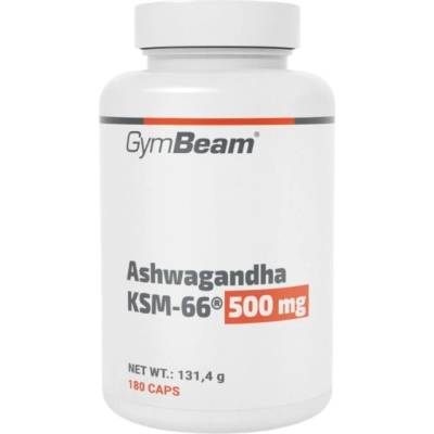 GymBeam Ashwagandha KSM-66 500 mg [180 капсули]