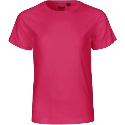 Neutral O 30001 Dětské tričko z bio bavlny pink