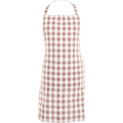 Tiseco Home Studio Памучена престилка Gingham - Tiseco Home Studio (9686PINK)