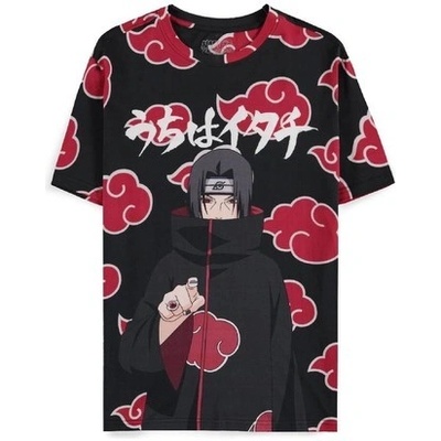 Naruto Shippuden Itachi Clouds Digital Printed Men's Short Sleeved T-Shirt