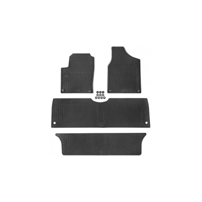 Geyer & Hosaja Гумени стелки Geyer & Hosaja съвместими с Ford Galaxy I/II 7 места 1995-2006 / Seat Alhambra I 7 места / VW Sharan I 7 места 1995-2010