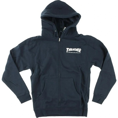 Thrasher Logo Zip Hood