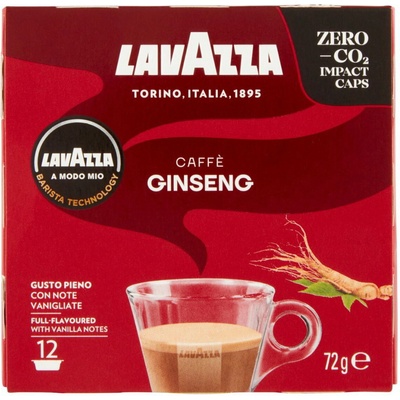 Lavazza kapsule modo mio ženšen káva 12 ks
