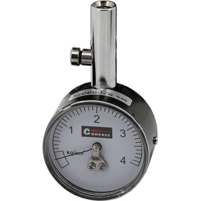 Compass Profesionální měřič tlaku v pneumatikách, 4kg/cm2