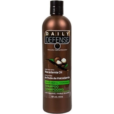 Daily Defence vlasový šampón s makadamiovým olejom 473 ml