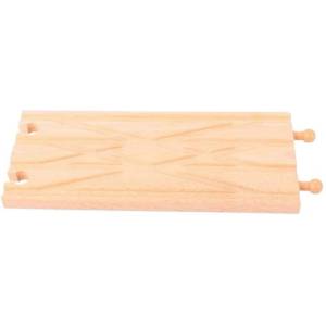 Bigjigs Toys - Дървено ЖП разклонение - Диамантен кръст