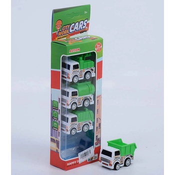 4 малки камиончета в кутия