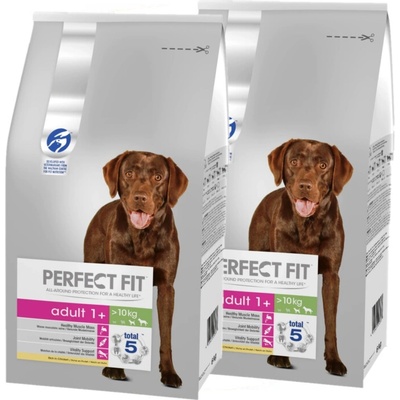 Perfect Fit Adult Medium & Large bohaté na Kuřecí 2 x 6 kg