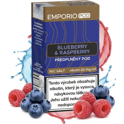 Emporio Pod kapsle Blueberry & Raspberry 20mg