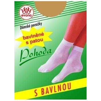 Evona Bavlněné ponožky POHODA 111 bílá