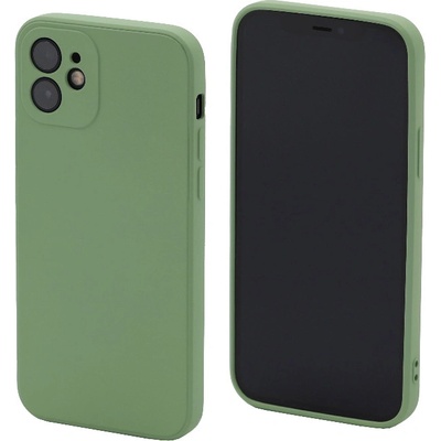 FixPremium Rubber iPhone 12 a 12 Pro zelené