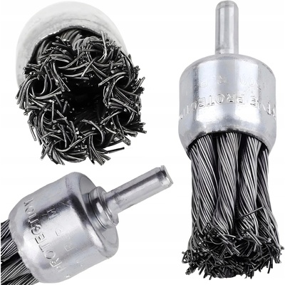 Drôtená kefa TurboTools 28 mm M6 na čistenie a leštenie