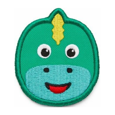 Affenzahn Velcro badge detský odznak na suchý zips dinsosaur