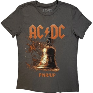 AC/DC Bell Lightning EU Tour '25 (Back Print & Ex-Tour) Charcoal Grey L Дамски Риза (ACDC25TS166LC03)