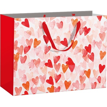 EUROCOM Подаръчна торбичка Deluxe L Valentine, 33x12x26cm (25149-А-75052)