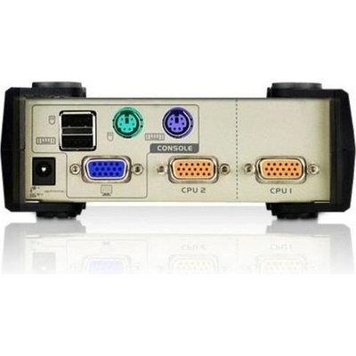 ATEN Kvmp превключвател, aten cs82u, 2-портов, ps/2-usb vga (cs82u-at)