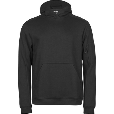 Tee Jays 5702 mikina s kapucňou "Athletic" 18.5702 black