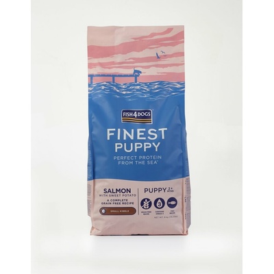 Fish4Dogs malé pre šteniatka Finest losos so sladkými zemiakmi 6 kg