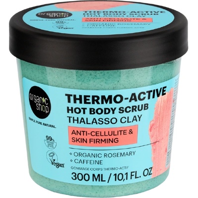 Organic Shop Thallasso Clay Thermo-Active Hot Body Scrub 300 ml