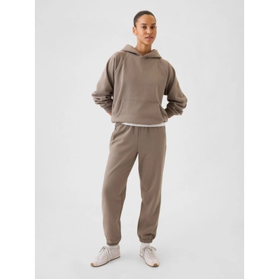 GAP Tepláky High Rise Boyfriend Hnedá