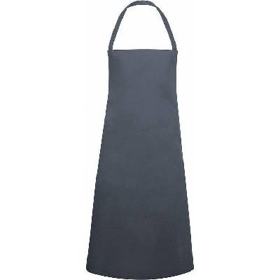 Karlowsky Číšnická zástěra Bib Pinafore šedá tmavá