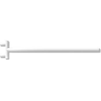 DECOR WALTHER Закачалка на релса за кърпи Mikado 40 см бяло-матова (0523550)