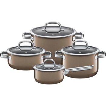 WMF Sada hrnců Fusiontec Mineral tmavá mosaz 4 ks