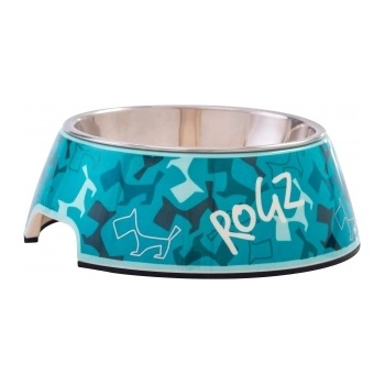 Rogz Dog Mint Medium/ Large - Метална купа за храна и вода за кучета, 700 мл
