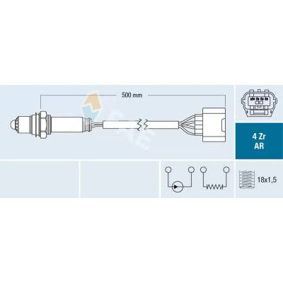 FAE Lambda sonda FAE 75633