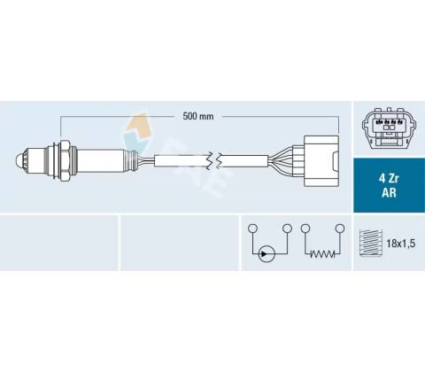 FAE Lambda sonda FAE 75633