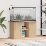 vidaXL Стойка за аквариум, дъб сонома, 101x41x58 см, инженерно дърво (833610)