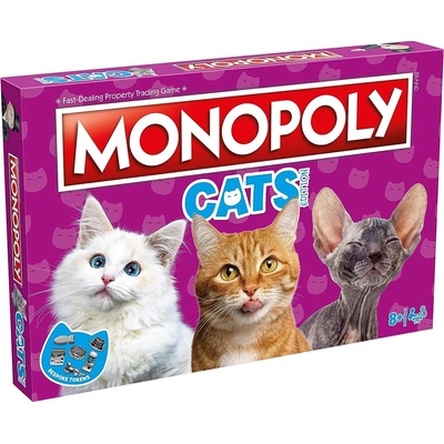 Winning Moves Настолна игра Monopoly - Cats (WM03528)