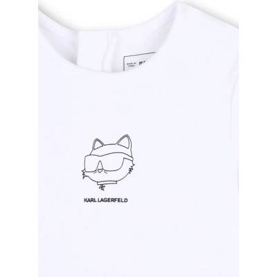 Karl Lagerfeld разкроена рокля от памук (Z31289.86.108)