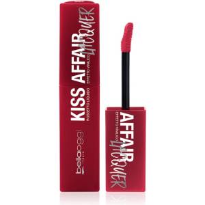 bellaoggi Kiss Affair Lacquer дълготрайно течно червило цвят Confident 3.9ml