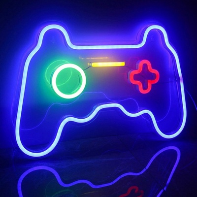 Zpětná světelné logo - GAMEPAD