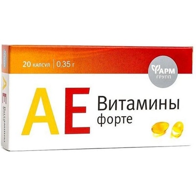 AE vitamíny Forte 20 tabliet
