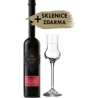 Marsen Exclusiv Višňovica Cigánská 42,3% 0,5 l (holá láhev)