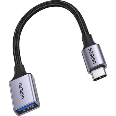 UGREEN Адаптер Ugreen, OTG, USB-C към USB-A, 5Gb/s, 0.15m, черен (US378) (70889-ugreen)
