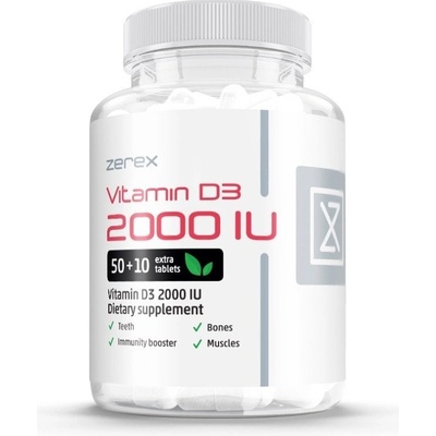 Zerex Vitamín D 2000IU 60 tabliet