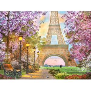 Ravensburger - Puzzle Davison: Paris Romance - 1 500 piese