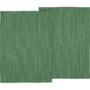 Södahl Малки кухненски кърпи Line Organic 50 x 70 см зелени 2 бр (33548)