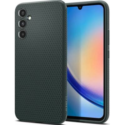 Spigen Калъф Spigen - Liquid Air, Galaxy A34 5G, зелен (8809896744720)