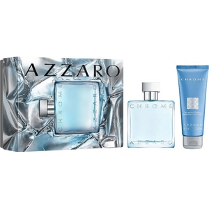 Azzaro Chrome Gift Set EDT 50 ml + Shower Gel 75 ml за мъже