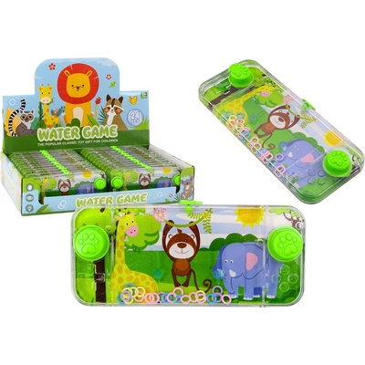 Mamido Vodná hra konzola zručnosti zelená opička žirafa safari krúžky