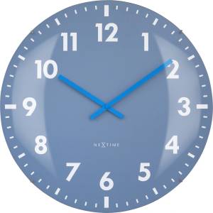 NeXtime Стенен часовник Duomo 50 син (3298BL)