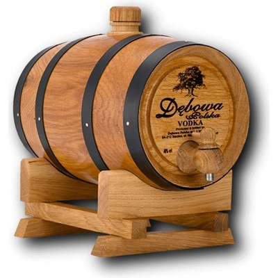 Dębowa Polska Oak Vodka Soudek 40% 2 l (kazeta)