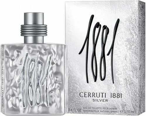 Cerruti 1881 Silver for Men EDT 50 ml 66 00