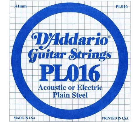 D'addario PL016
