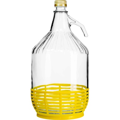 TORO Skleněný demižon s víčkem 5l